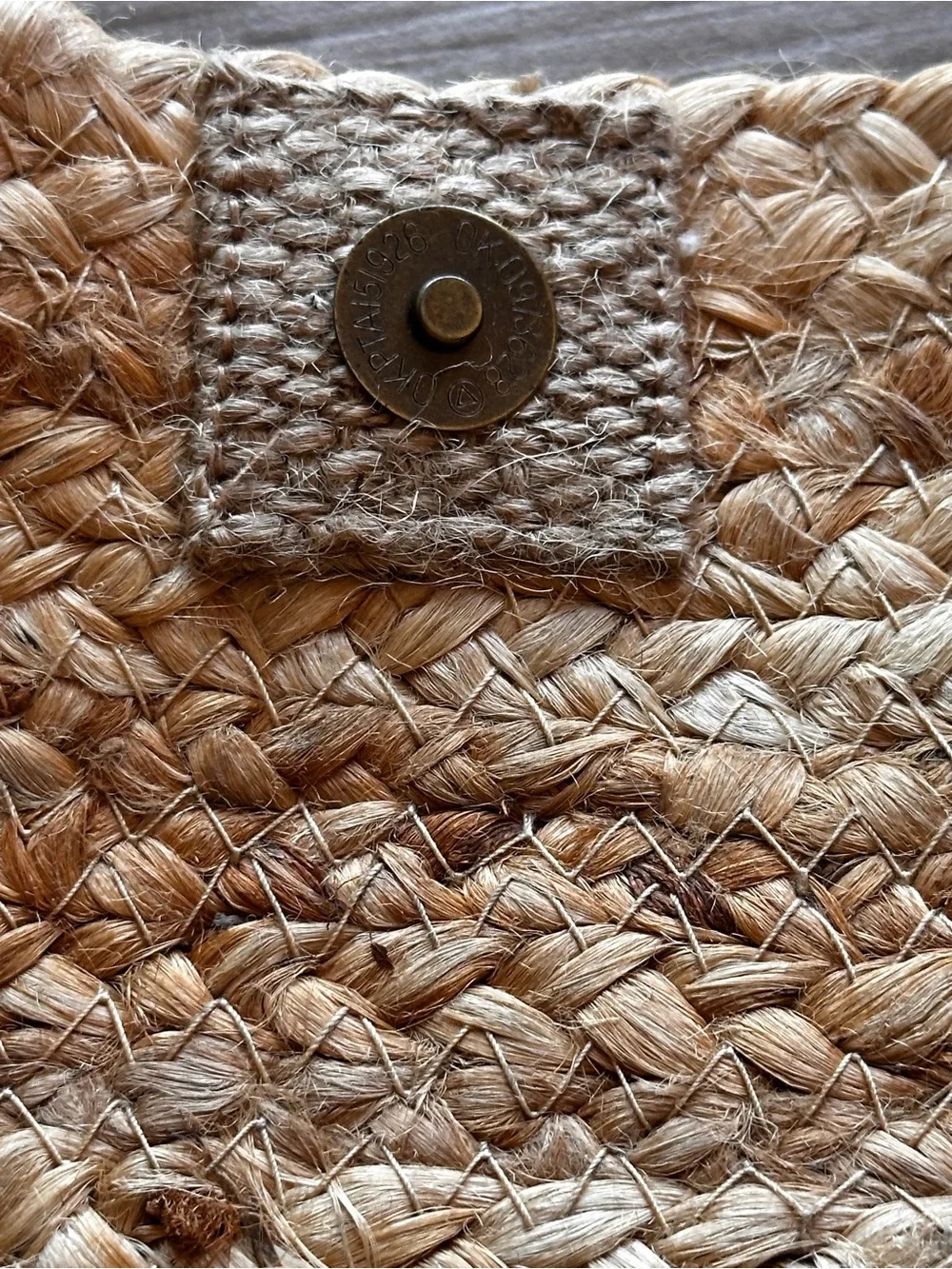 NEW JUTE TOTE BAG NATURAL WOVEN BAG